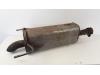 Exhaust rear silencer from a Opel Astra 2010
