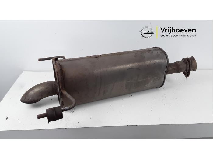 Gebrauchte Auspuff Enddämpfer Opel Astra H (L48) 1.7 CDTi 16V Preis € 20,00 Margenregelung angeboten von Autodemontage Vrijhoeven B.V.