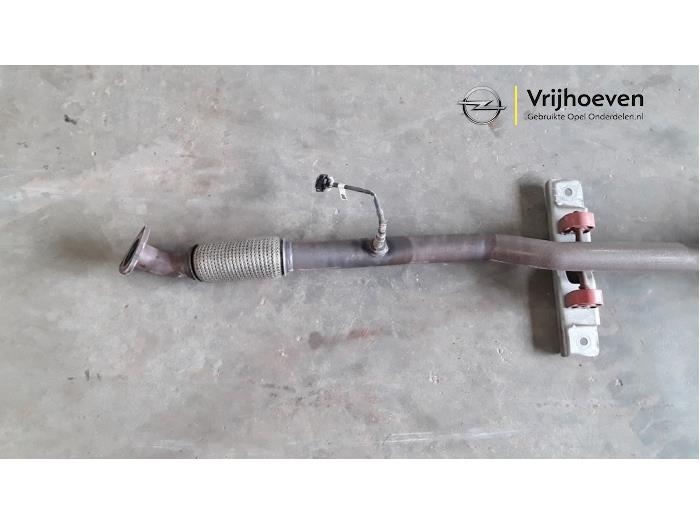 Opel Meriva A 1.6 16V 77KW 105HP 08.2005-2010 Silencer Exhaust System A70