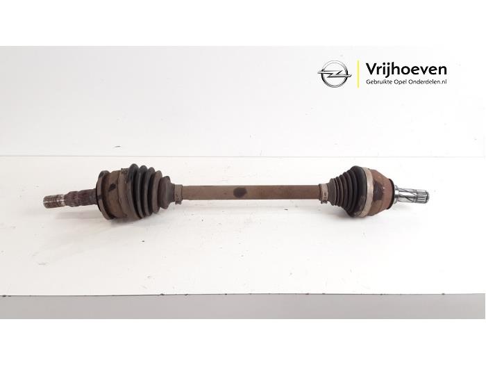 Front drive shaft, left from a Opel Astra K Sports Tourer 1.4 16V 2017