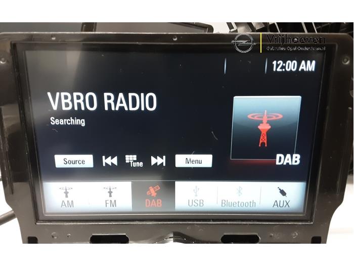 Module radio d'un Opel Mokka X 1.4 Turbo 16V 2016