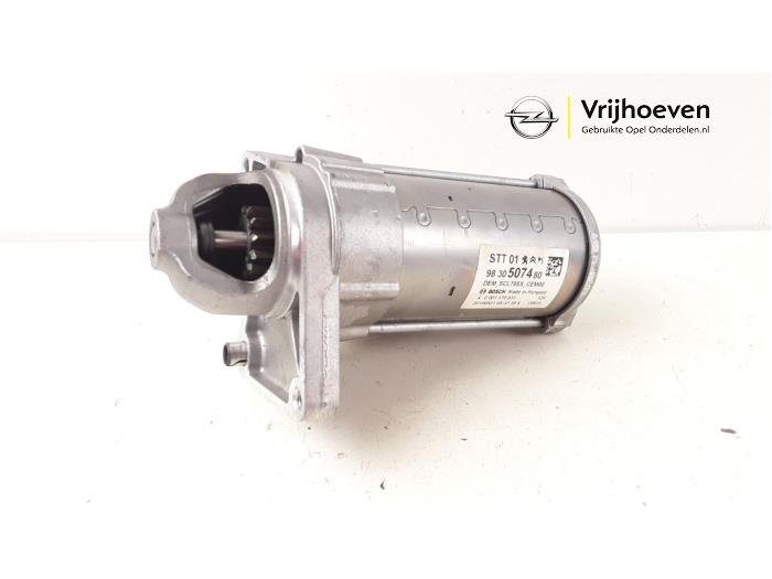 Gebrauchte Anlasser Opel Grandland (X) 1.2 Turbo 12V Preis € 25,00 Margenregelung angeboten von Autodemontage Vrijhoeven B.V.