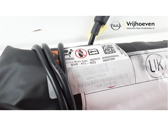 Airbag Sitz (Sitzplatz) van een Vauxhall Antara 2.2 CDTI 16V 4x4 2012