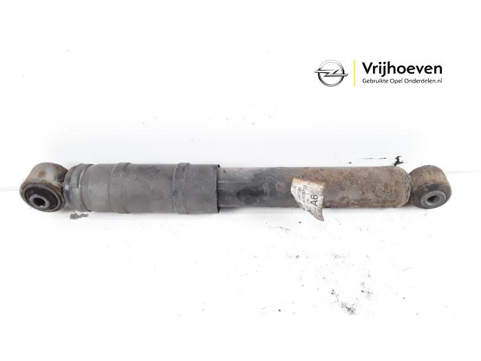 Rear shock absorber, left from a Opel Zafira (M75) 2.2 16V Direct Ecotec 2007