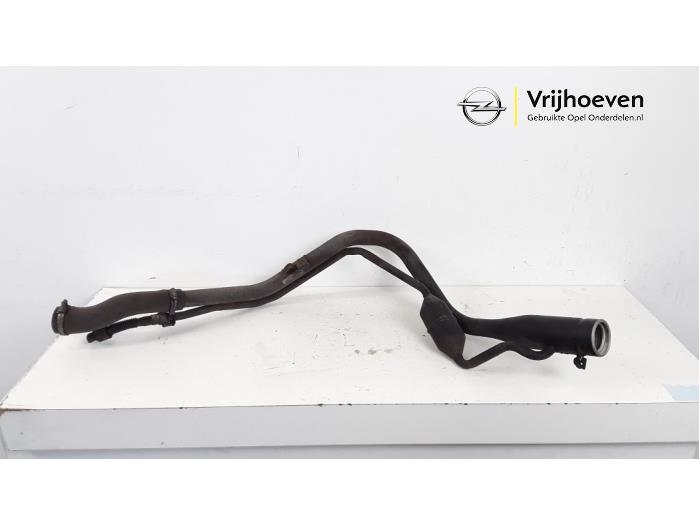 Fuel tank filler pipe from a Vauxhall Cascada 1.4 Turbo 16V 2015