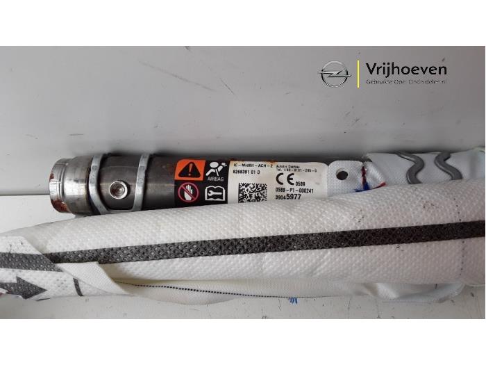 Roof curtain airbag, left from a Opel Corsa E 1.4 16V 2016