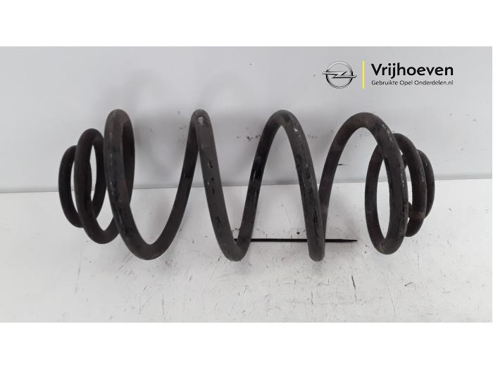 Rear coil spring from a Opel Vectra C GTS 1.9 CDTI 120 2005