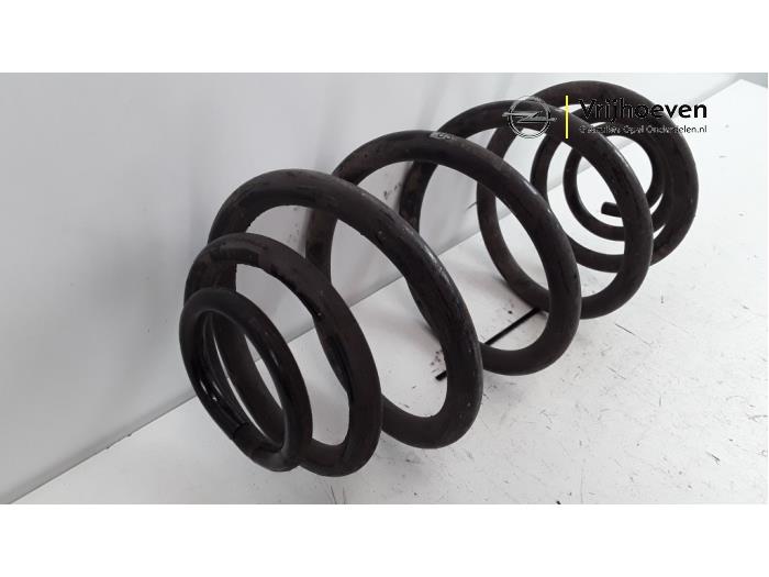 Rear coil spring from a Opel Vectra C GTS 1.9 CDTI 120 2005