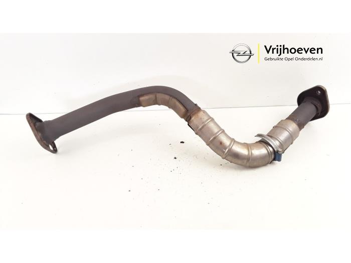 Tube échappement avant d'un Opel Agila (B) 1.2 16V 2008