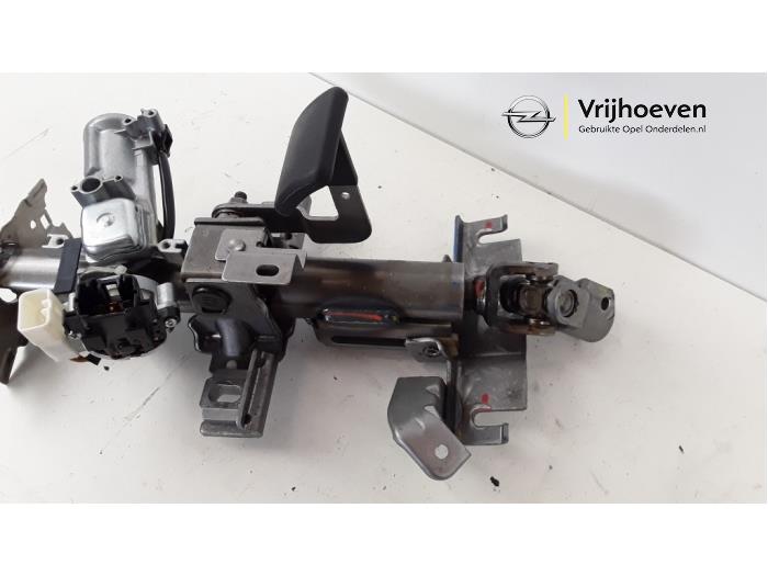 Steering column housing complete from a Opel Agila (B) 1.2 16V 2008