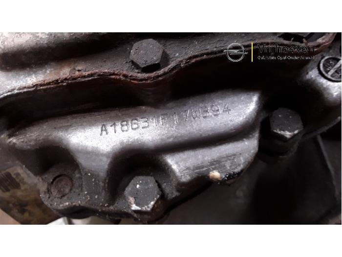 Gearbox Opel Meriva 1.6 16V - 55350654 Z16XE F17