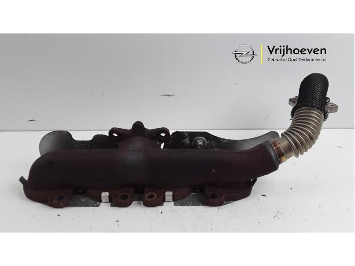 Exhaust manifold from a Opel Combo 1.3 CDTI 16V ecoFlex 2013