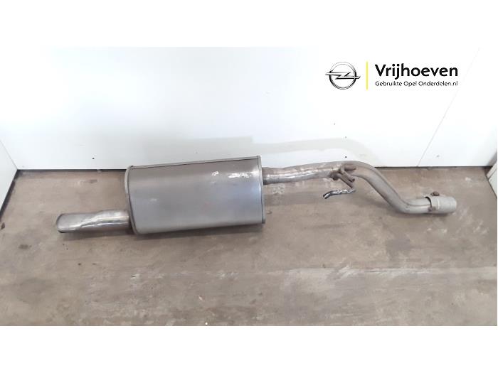 Gebrauchte Auspuff Enddämpfer Opel Corsa E 1.0 SIDI Turbo 12V Preis € 25,00 Margenregelung angeboten von Autodemontage Vrijhoeven B.V.