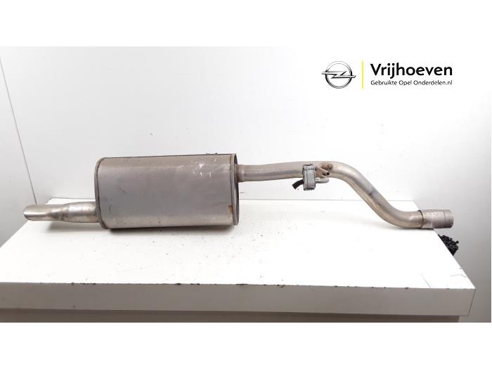 Gebrauchte Auspuff Enddämpfer Opel Corsa E 1.0 SIDI Turbo 12V Preis € 25,00 Margenregelung angeboten von Autodemontage Vrijhoeven B.V.