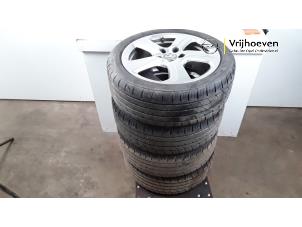 Used Set of wheels + tyres Opel Corsa E 1.6 OPC Turbo 16V Price € 250,00 Margin scheme offered by Autodemontage Vrijhoeven B.V.