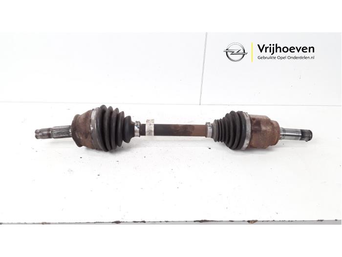 Front drive shaft, left from a Opel Combo Tour 1.3 CDTI 16V ecoFlex 2017