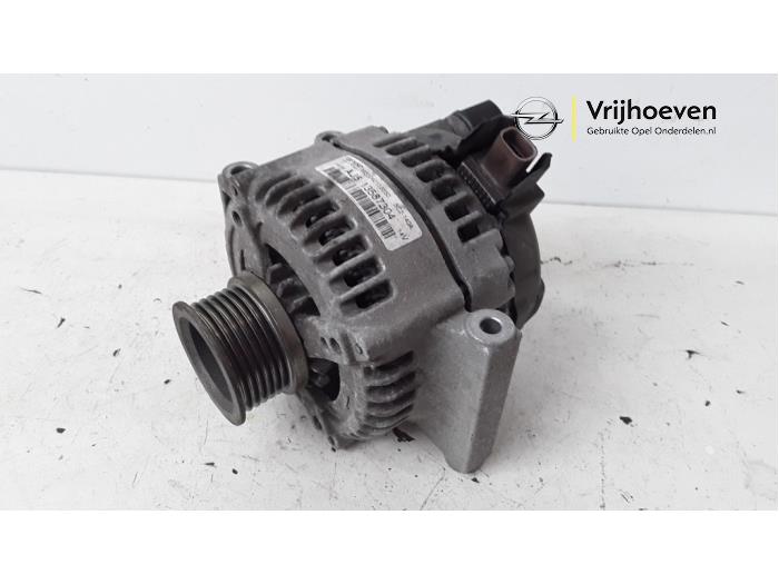 Dynamo Opel Astra K, 2015 / 2022 1.6 CDTI 110 16V, Halvkombi (Hatchback), 4 dörrar, Diesel, 1.598cc, 81kW (110pk), FWD, B16DTE; B16DTU, 2015-06 / 2019-08 (Begagnad)