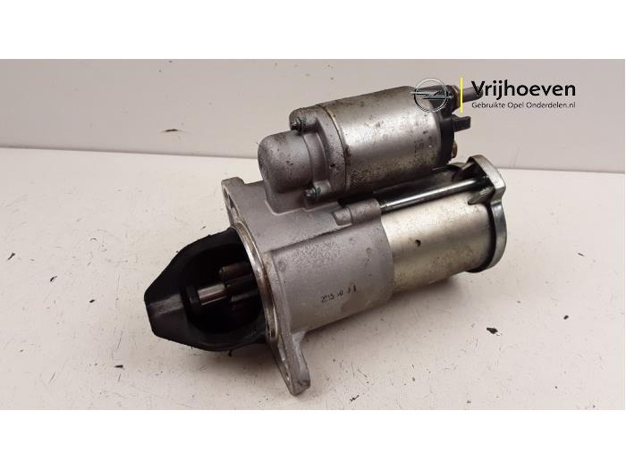 Used Starter Opel Corsa E 1.6 OPC Turbo 16V Price € 20,00 Margin scheme offered by Autodemontage Vrijhoeven B.V.