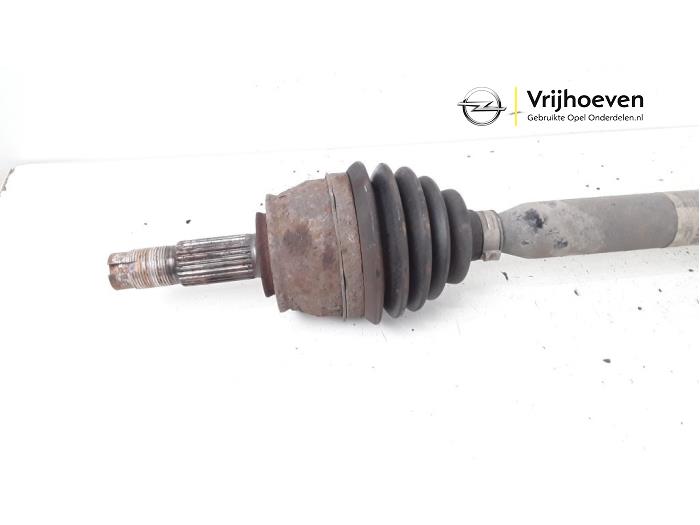 Front drive shaft, right from a Opel Corsa D 1.3 CDTi 16V ecoFLEX 2010