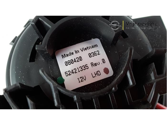 Motor de ventilador de calefactor de un Opel Astra H GTC (L08) 1.4 16V Twinport 2008