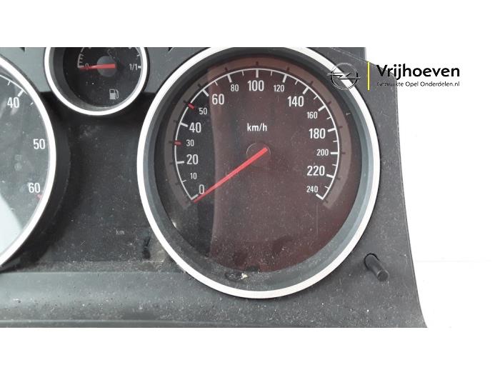 Odometer KM from a Opel Astra 2004