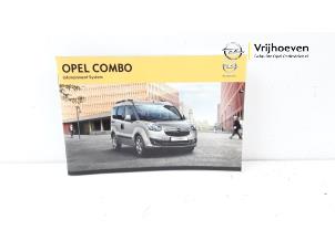 Gebrauchte Betriebsanleitung Opel Combo Mk.III Tour Preis € 10,00 Margenregelung angeboten von Autodemontage Vrijhoeven B.V.