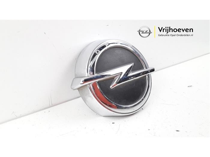 Tailgate handle from a Opel Corsa E 1.4 16V 2015