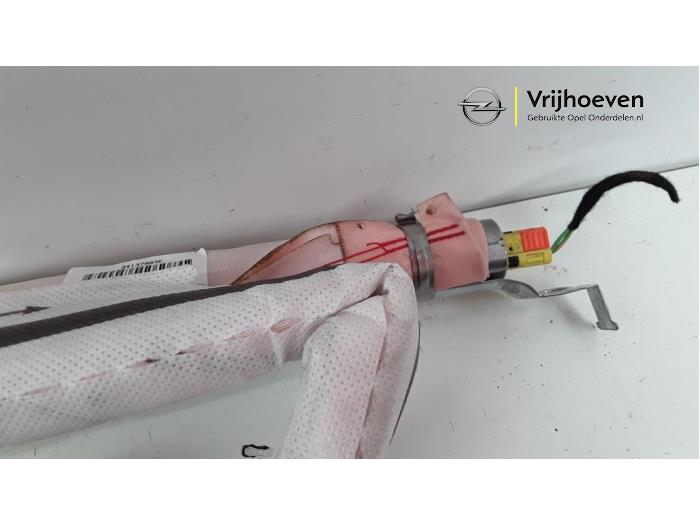 Roof curtain airbag, left from a Opel Adam 1.2 16V 2014