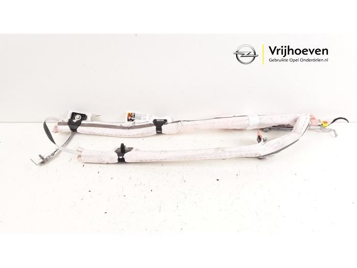 Roof curtain airbag, left from a Opel Adam 1.2 16V 2014