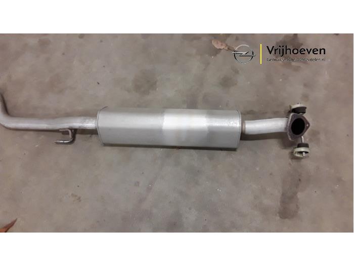 Exhaust (complete) Opel Astra K 1.4 Turbo 16V - 39043850 B14XFT