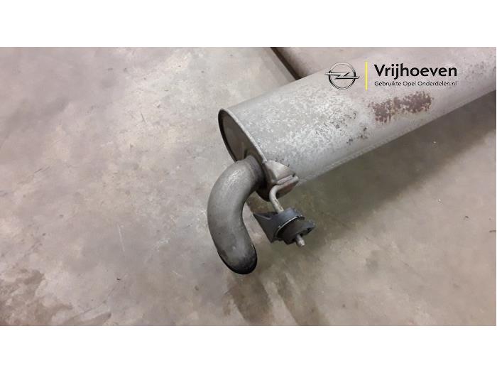 Exhaust (complete) Opel Astra K 1.4 Turbo 16V - 39043850 B14XFT