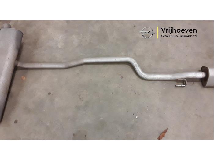Exhaust (complete) Opel Astra K 1.4 Turbo 16V - 39043850 B14XFT