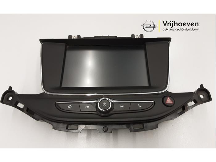 Display Multi Media control unit from a Opel Astra K 1.4 Turbo 16V 2017