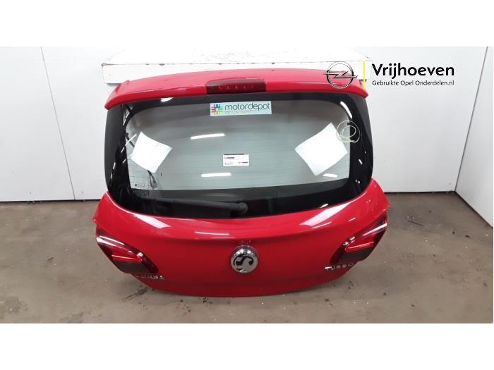 Begagnade Baklucka Opel Corsa E 1.4 Turbo 16V Pris € 100,00 Marginaltabell erbjuds av Autodemontage Vrijhoeven B.V.