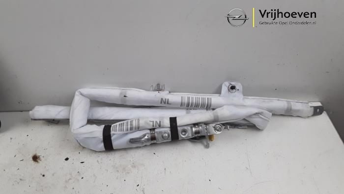 Roof curtain airbag, left from a Opel Karl 1.0 ecoFLEX 12V 2018