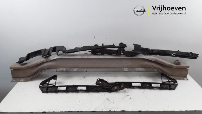 Rear bumper frame from a Opel Astra H Twin Top (L67) 1.8 16V 2007