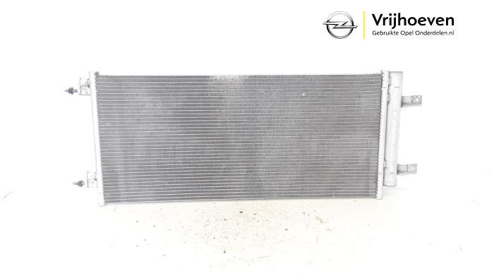 Air conditioning condenser from a Opel Astra K 1.4 Turbo 16V 2017