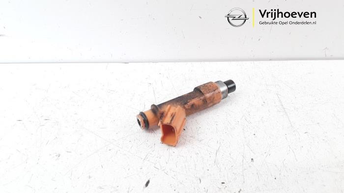 Injector (petrol injection) from a Opel Agila (B) 1.2 16V 2012