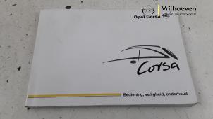 Used Instruction Booklet Opel Corsa C (F08/68) 1.0 12V Price € 10,00 Margin scheme offered by Autodemontage Vrijhoeven B.V.