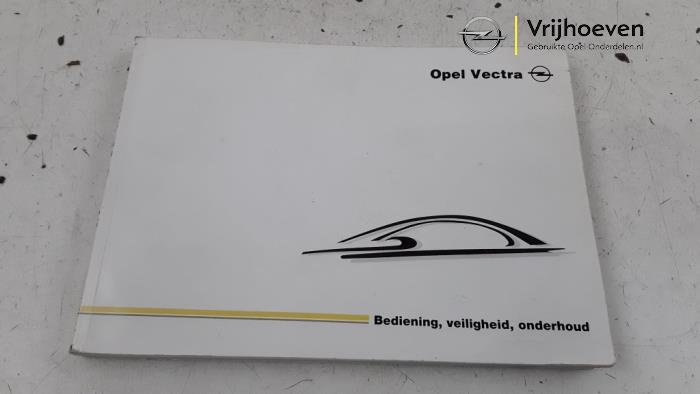 Betriebsanleitung van een Opel Vectra B (38) 1.6 16V Ecotec 1999