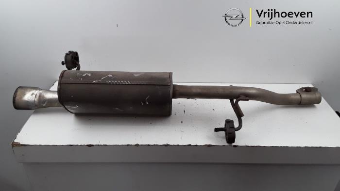 Gebrauchte Auspuff Enddämpfer Opel Corsa E 1.0 SIDI Turbo 12V Preis € 25,00 Margenregelung angeboten von Autodemontage Vrijhoeven B.V.