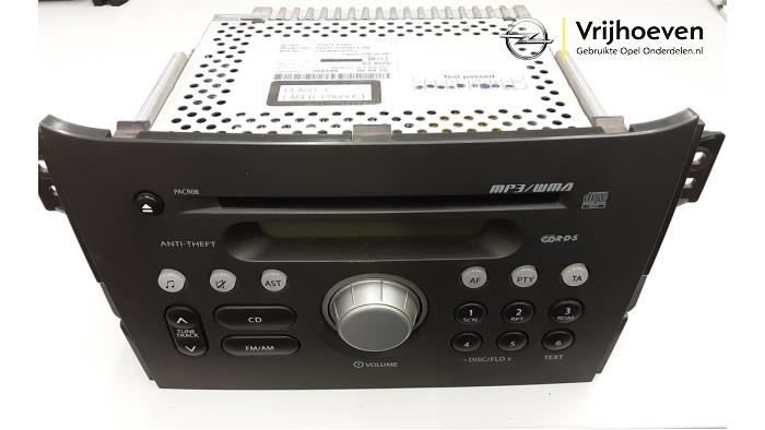 Radioodtwarzacz CD z Opel Agila (B) 1.3 CDTi 16V Ecotec 2008