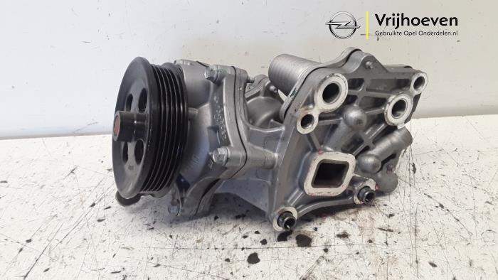 Water pump from a Opel Astra K 1.4 Turbo 16V 2017