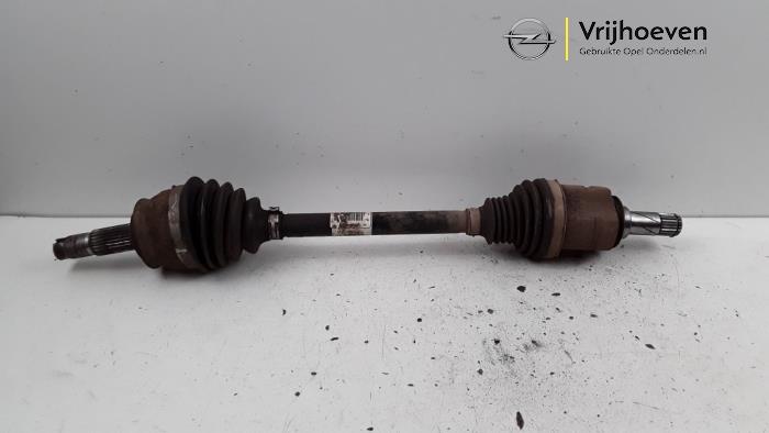 Used Front drive shaft, left Opel Corsa D 1.3 CDTi 16V ecoFLEX Price € 20,00 Margin scheme offered by Autodemontage Vrijhoeven B.V.