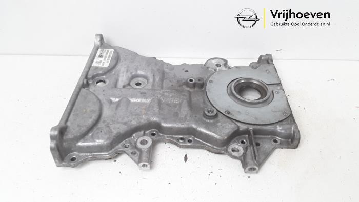 Timing cover from a Opel Astra K 1.0 Turbo 12V 2017