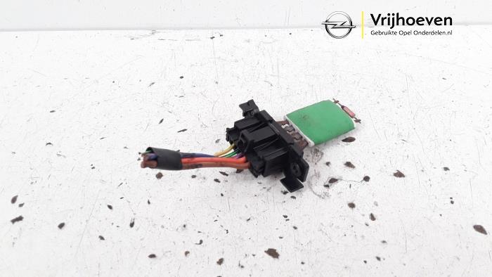 Heater resistor from a Opel Combo 1.3 CDTI 16V ecoFlex 2013