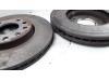 Front brake disc from a Opel Vectra C GTS 1.8 16V 2002