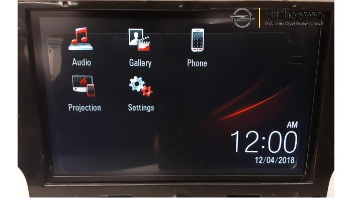 Radio Modul van een Opel Corsa E 1.4 16V Bi-Fuel 2017