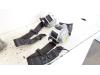 Set of seatbelt tensioners from a Opel Astra K 1.0 SIDI Turbo 12V 2016
