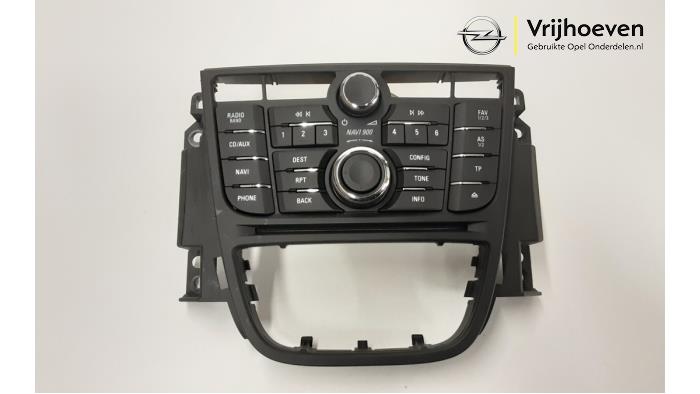 Używane Panel obslugi radia Opel Meriva (B) 1.4 Turbo 16V Ecotec Cena € 60,00 Procedura marży oferowane przez Autodemontage Vrijhoeven B.V.
